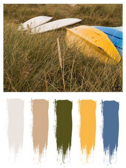 Picture,color blends, color combination,raft