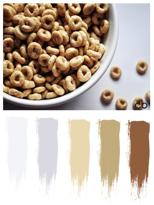 color blends, color combination,cereal