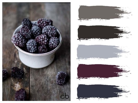 Picture,color blends, color combination,berries