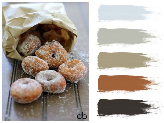 Picture,color blends, color combination,little donuts