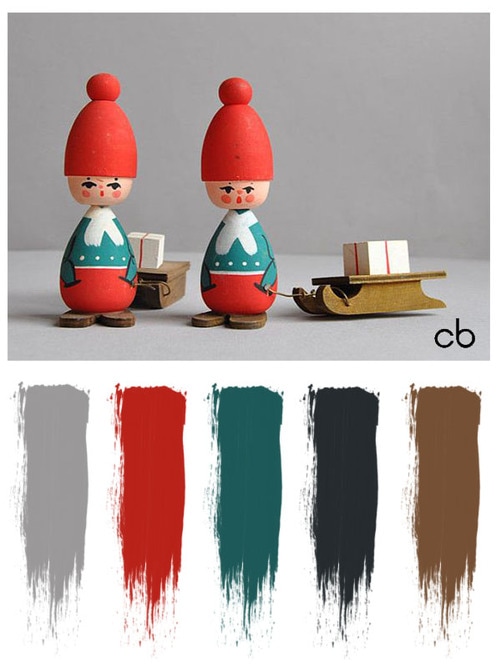 Picture,color blends, color combination,xmas wooden toys