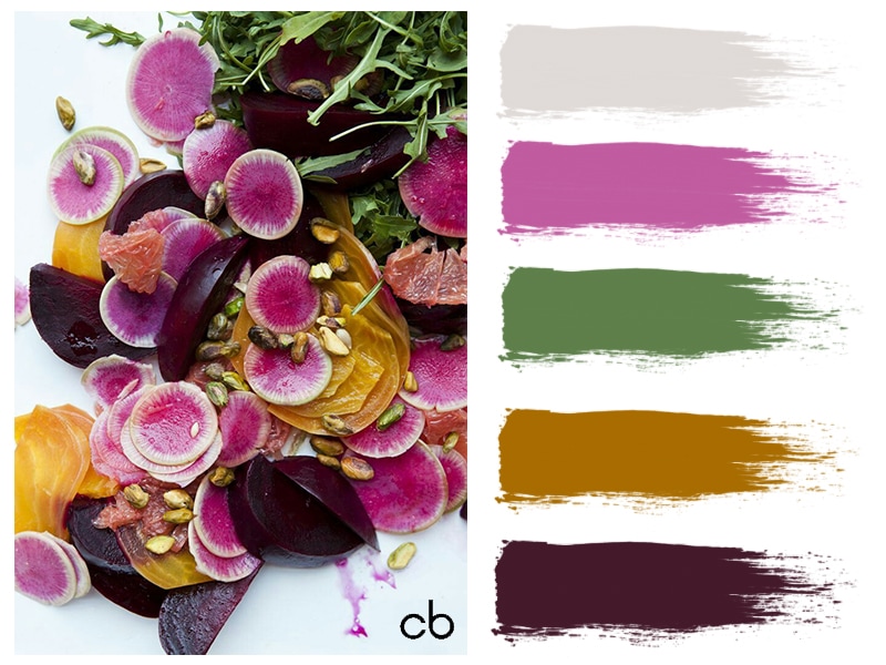 Picturecolor blends, color combination, mix salad